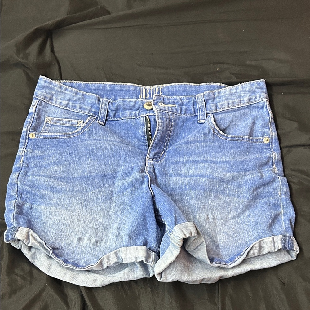 Just USA Light Blue Jean Shorts